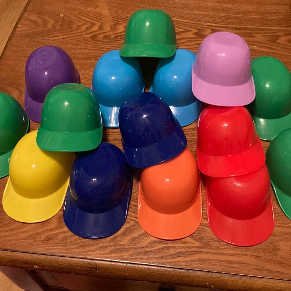 🟩🟩 Baseball Hat Ice Cream Bowls (set of 15)